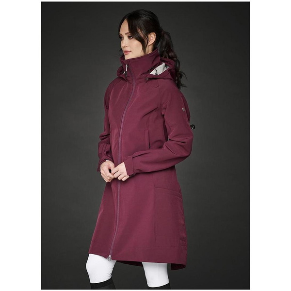 2023 Mountain Horse Stella Softshell Parka 33250 - Burgundy